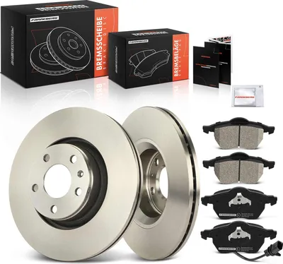 Image de Frankberg 2x disques de frein 4x plaquettes de frein avant pour Audi A6 Avant 4F2 C6 4F5 2004-2011