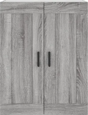 Produktbild von vidaXL Wandschrank Grau Sonoma 69,5x34x90 cm Holzwerkstoff