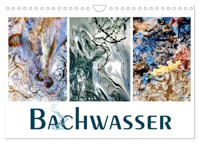Produktbild von Bachwasser (Wandkalender 2027 DIN A4 quer), CALVENDO Monatskalender