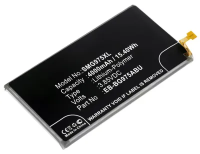 Image de CELLONIC 1x Batterie pour Cellulaire / Téléphone portable Compatible avec Samsung Galaxy S10 Plus SM-G975F, EB-BG975ABU - (4000mAh, 3.85V)