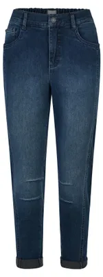 Produktbild von Rabe Hose für Damen, Relaxed Fit, aus Baumwoll-Denim, Dunkelblau, Größe 40