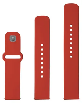 Produktbild von Armband für Smartwatch, Fixed Silicone Strap 22 mm, Rot