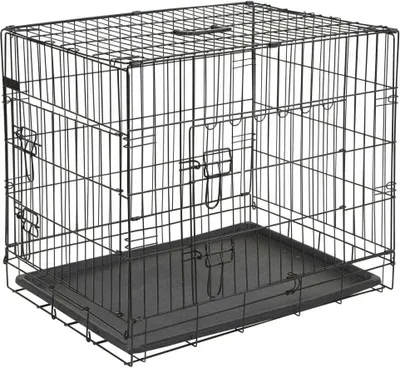 Produktbild von Kerbl Hundekäfig 92x63x74 cm Schwarz