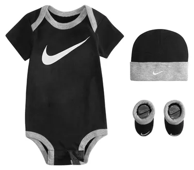 Zdjęcie produktu dla Nike Kids Ln0072 Zestaw z krótkim rękawem Czarny 0-6 miesięcy Chłopiec Czarny 0-6 miesięcy