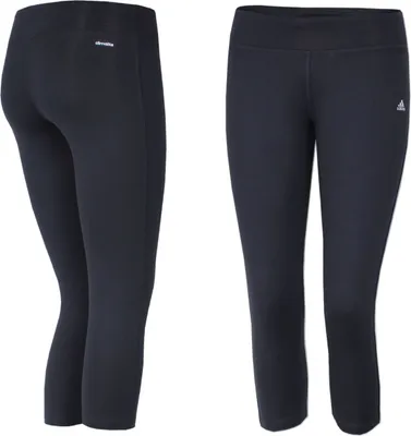 Produktbild von adidas Damen Hose Clima Essentials 3/4 Tight Women Gr.XS schwarz (D89725)