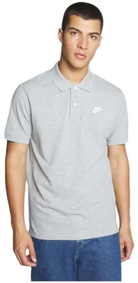 Produktbild von Nike M Nsw Ce Polo Matchup Pq Dk Grey Heather/White S