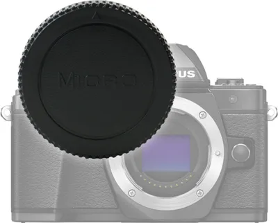 Image de CELLONIC Bouchon de boîtier pour Olympus MFT (OM-D E-M10 E-M5, Pen E-PL5 E-PL7 E-PL8 E-PL9 BC-2) et montures Micro 4/3 MFT Micro Four Thirds - cache système baïonnette