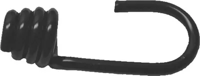 Produktbild von 12 x Spiralhaken schwarz für 8 mm Expanderseil