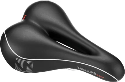 Productafbeelding van Comfortabel Gel Zadel voor Dames - Zwart Fietszadel voor Mountainbike en Sportfiets