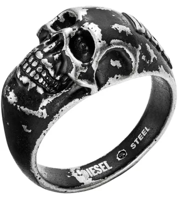 Produktbild von Diesel DX1579040508 Herren Ring Edelstahl Silber 56 (17.8)