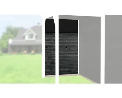 Produktbild von Rückwand weka 147 cm anthrazit