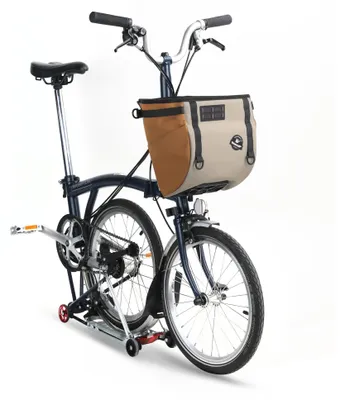 Productafbeelding van Solidchoice - Voorvak Tas voor Brompton Vouwfiets met Snelle Bevestiging en Schouderriem