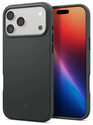 Obrázek produktu pro Pouzdro Spigen Silicone Fit Mag MagSafe pro iPhone 17 Pro Max, zelené barvy