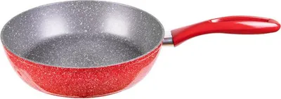 Obrázok produktu pre Hlbok panvica Oliver Voltz OV54419A26D, 26 cm, mramorov povrch, indukcia, erven
