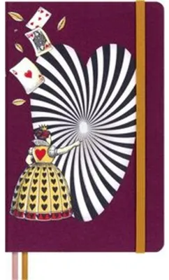 Immagine prodotto di Moleskine Alice im Wunderland Notizbuch limitierte Ausgabe, L/A5, blanko, fester Einband