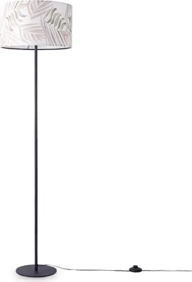 Produktbild von Stehlampe Lampe Leselampe Schlafzimmer Deko Wohnzimmer Büro Lampenschirm Palme Leuchten Farbe / Größe Grün (Ø38cm)
