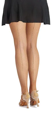Produktbild von Pridanza 844 Netzstrumpfhose mit Strass hinten am Bein