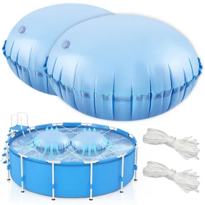 Produktbild von Winterabdeckung Poolkissen Luftkissen - 1,2 m - 2 Stück - Aufblasbar - PVC