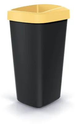 Produktbild von Prosperplast COMPACTA Q DROP Abfallbehälter – Volumen: 25 l, Farbe: Hellgelb