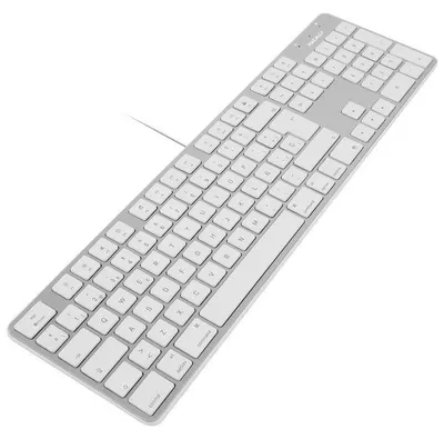 Produktbild von Macally SLIMKEYPROA-ES, USB-A Tastatur mit ES Layout