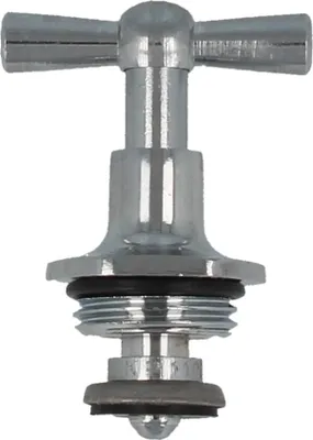 Produktbild von tecuro Ventil - Knebel - Oberteil 3/4 Zoll - DN 20 für Auslaufventile, verchromt