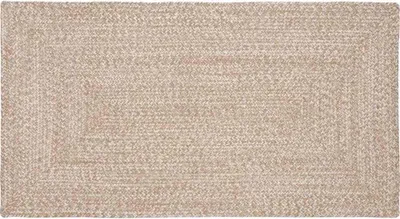 Produktbild von Bereichsteppich Natürlich und Weiß 60 x 110 cm Jute