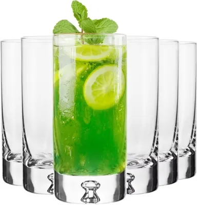 Produktbild von KROSNO Lagrima Highball-Gläser, 6er-Set, 300 ml