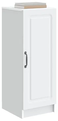 Image de Buffet vidaXL blanc 33 x 34,5 x 87 cm en aggloméré