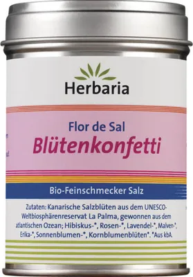 Immagine prodotto di Coriandoli di fiori Flor de Sal 60g