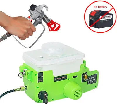 Obrázek produktu pro Bezvzduchový stříkací přístroj, přenosný design, vysoký výkon, bez baterie
