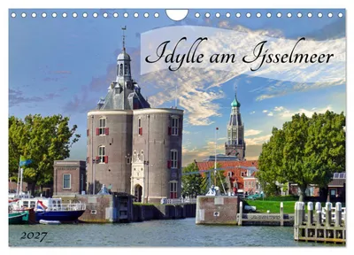 Produktbild von Idylle am Ijsselmeer (Wandkalender 2027 DIN A4 quer), CALVENDO Monatskalender