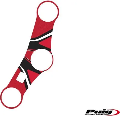 Produktbild von PUIG 6967R Radikal Yoke Protector  passend fuer HONDA CBR900RR FIREBLADE Rot