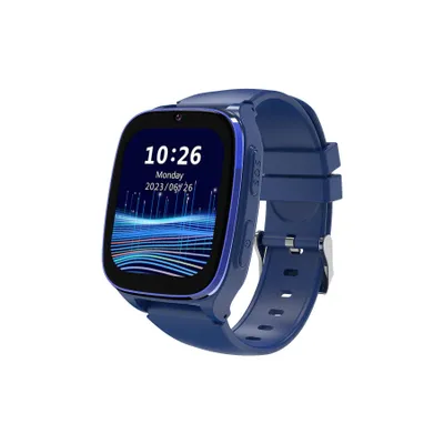 Produktbild von Smartwatch Kiano Watch KID 4G LTE Speed - Kinderuhr mit blauem Armband | Uhr mit Zifferblatt mit Märchenmotiven | GPS, AGPS, LBS, WIFI