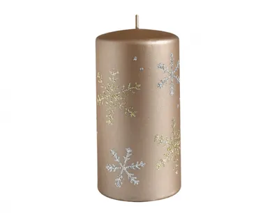 Obrázek produktu pro Nohel Garden Svíčka FROST VÁLEC vánoční d7x14cm