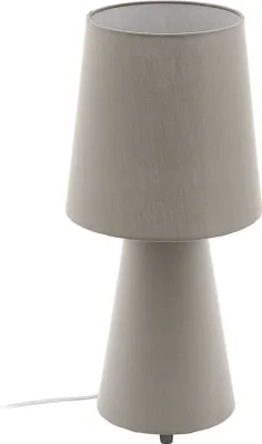 Produktbild von EGLO 97134, Graubraun, Stoff, II, E27, 2 Glühbirne(n), 12 W