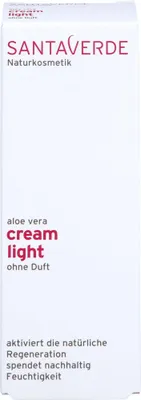 Produktbild von aloe vera creme light ohne Duft, 30 ml CRE