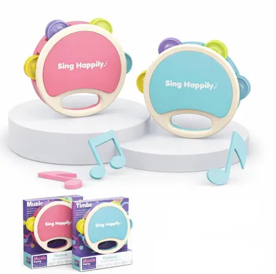 Produktbild von Sing Happily Tambourine Für Kinder - Musikalisches Spielzeug