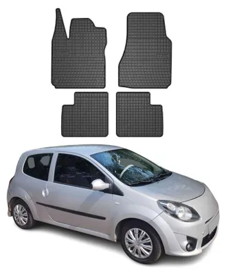 Obrázek produktu pro 2007-2014 Renault Twingo podlahové rohože gumové černé 4 ks