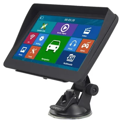 Obrázek produktu pro GPS navigace, 7" dotykový displej, podpora více formátů, GPS navigace
