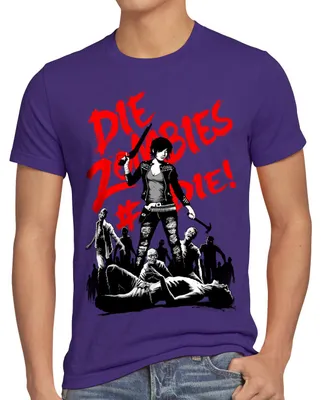 Produktbild von style3 Die Zombie Herren T-Shirt walking horror dixon the halloween dead