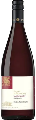 Immagine prodotto di Riegeler St Michaelsberg Pinot Nero vino rosso di fine dolcezza 1000ml
