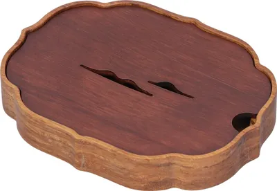 Obrázek produktu pro Chinese Style Bamboo Tea Tray Box with Water Storage for Kungfu Tea Set Accessories