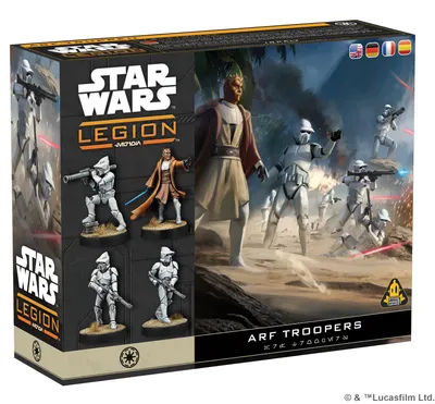Zdjęcie produktu dla Asmodee Star Wars: Legion Star Wars Legion: Arf Troopers, Figura, Wielobarwny