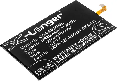 Imagen del producto de TECHTEK Batería compatible con [CAT] S30, para [CATERPILLAR] S30 sustituye APP-12F-B55951-CXX-111