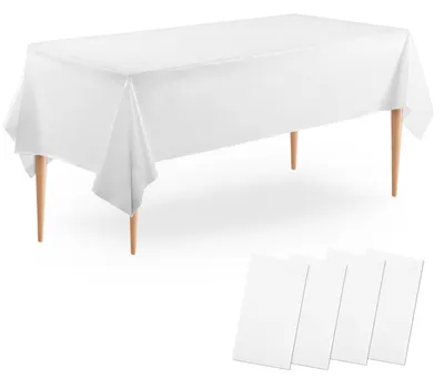 Image de Lot de 4 nappes jetables pour fêtes