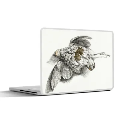 Produktbild von MuchoWow® Laptop Aufkleber Sticker Cover Toter Vogel - Gemälde von Jean Bernard 30x22 cm - Laptop-Sticker