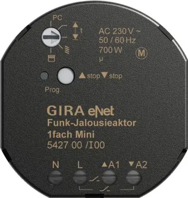 Produktbild von GIRA Funk Jalousieaktor 542700 Mini Gira eNet
