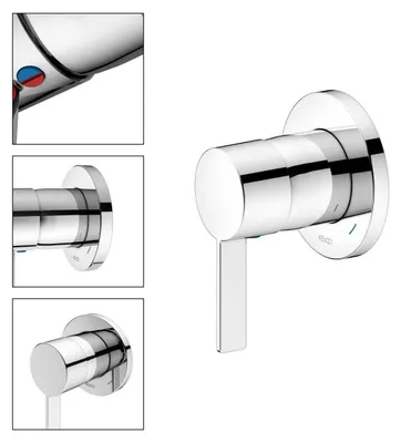 Produktbild von Keuco Badarmatur Ixmo Chrom