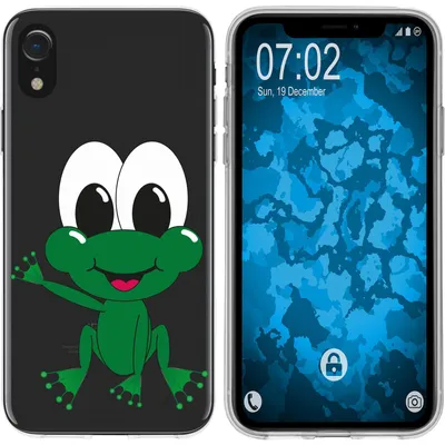 Produktbild von PhoneNatic Case kompatibel mit Apple iPhone Xr Silikon-Hülle Cutiemals M2