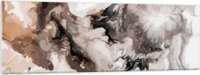 Produktbild von Bilder auf glas - Abstraktion modern - 160x50cm - Glasbilder - Wandbilder - Kunstdruck - zum Aufhängen bereit - Wanddekoration aus Glas - Glas Bilder - Wandbild auf Glas - Einteilig - GAB160x50-4072